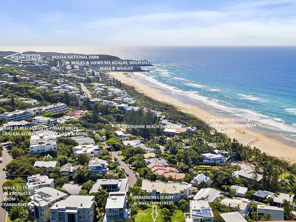 Parkshores Sunshine Beach Noosa Holiday Apartments 外观 照片